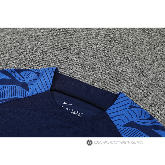 Chandal del Francia Manga Corta 2022-2023 Azul - Pantalon Corto